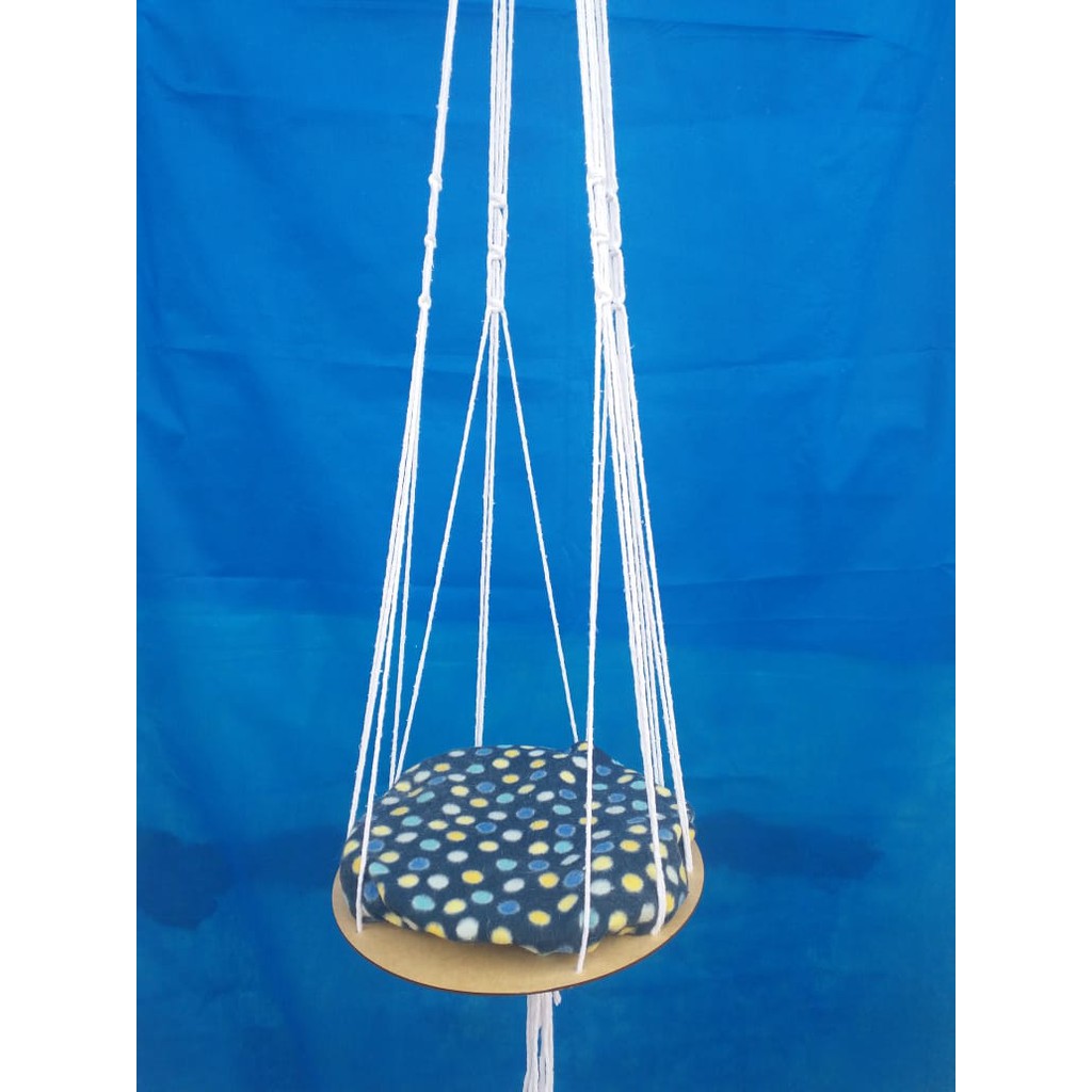 CAMA DE GATO - CAMA PET - CAMINHA PET - CAMA DE GATO EM MACRAMÊ  - CAMA DE GATO SUSPENSA – foto na Shopee Brasil