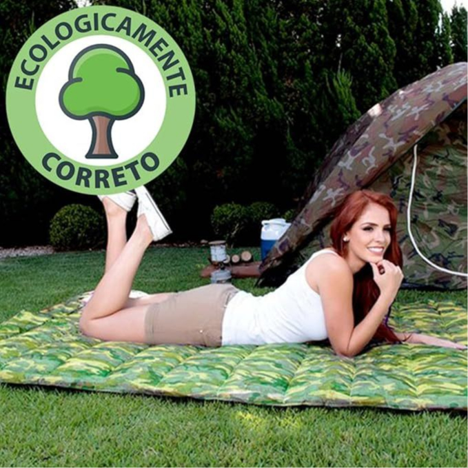 kit colchonete casal para dormir colchonete solteiro colchonete macio colchonete dobravel acessórios – foto na Shopee Brasil