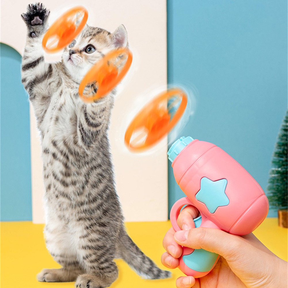 Novos Brinquedos Engraçados de Gato Brinquedos Interativos de Treinamento de Brinquedos de Brinquedos de Brinquedos de Brinquedos de Brinquedos de Brinquedos de Brinquedos de Disco Voador Lançadores de Disco Voador Gatos Cães de Perseguição de Busca de Br – foto na Shopee Brasil