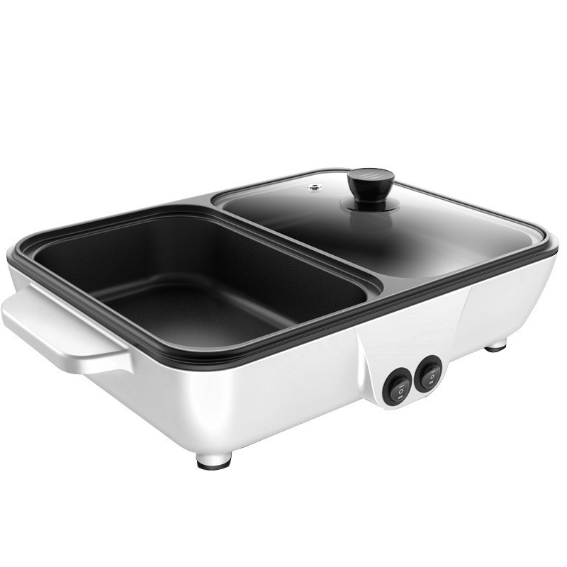 110V220V volt panela elétrica panela quente elétrica frigideira elétrica panela elétrica panela quente elétrica europeia – foto na Shopee Brasil