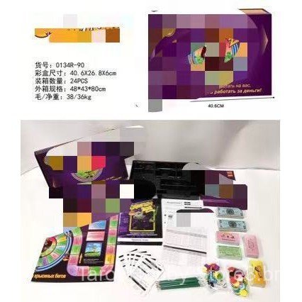 Jogo de tabuleiro russo, jogo de cartas, jogo de tabuleiro interativo multijogador de adivinhação, jogo russo, brinquedo – foto na Shopee Brasil
