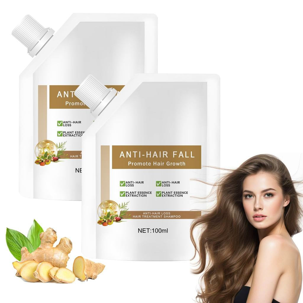 Shampoo Anti-Queda de Cabelo, Shampoo Anti-Queda, Shampoo Anti-Queda que Promove o Crescimento Capilar, Shampoo de Rotin – foto na Shopee Brasil