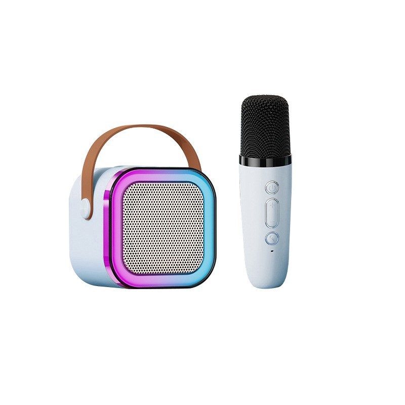 Caixa de som Bluetooth K12, caixa de som portátil para karaokê, caixa de som sem fio para uso externo, mini caixa de som – foto na Shopee Brasil