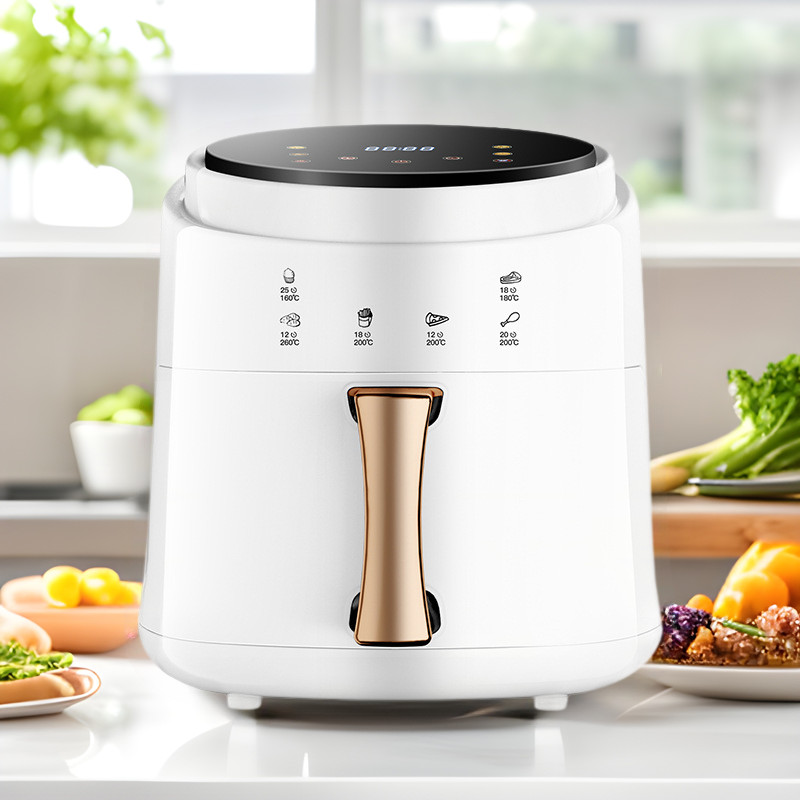 Fritadeira de ar 8L doméstica grande capacidade fritadeira de ar computador tela sensível ao toque fritadeira elétrica e – foto na Shopee Brasil
