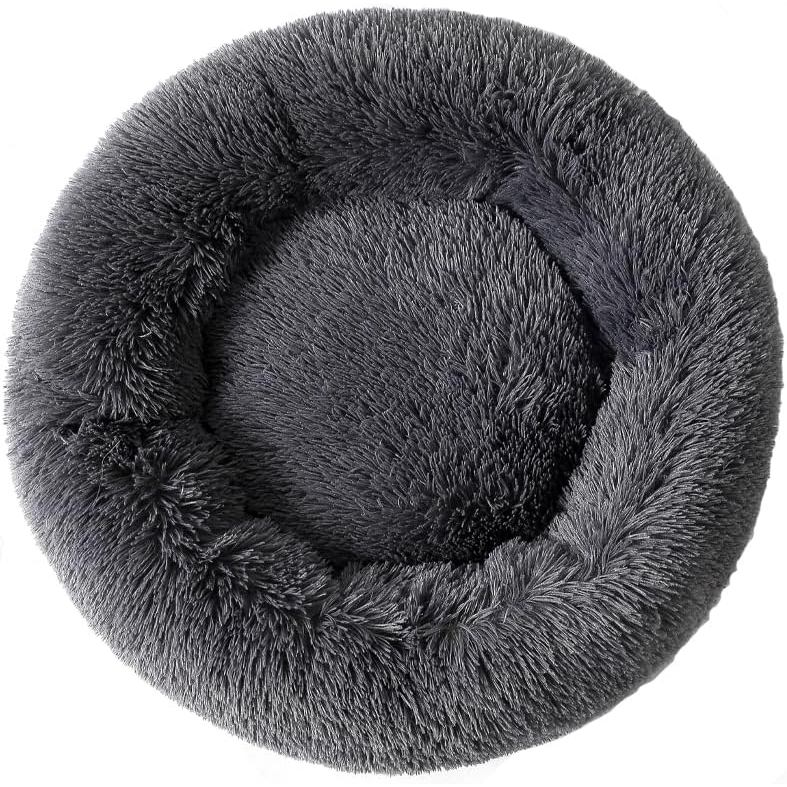 Cama para Cachorro Donut Cama para Pequenos Animais Cama para Gato Camas para Animais Cama para Filhotes Cama para Gatin – foto na Shopee Brasil