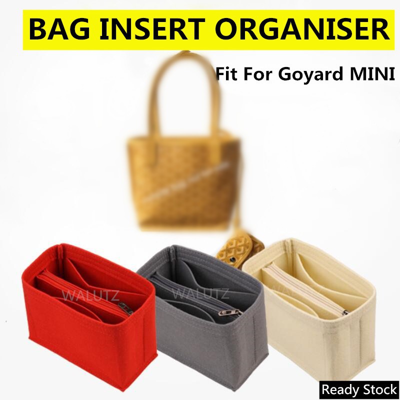 Inserção Organizadora De Bolsa De Armazenamento Leve E Formato Suave , Adequada Para GOYARD Mini Em , Organizador , Comp – foto na Shopee Brasil