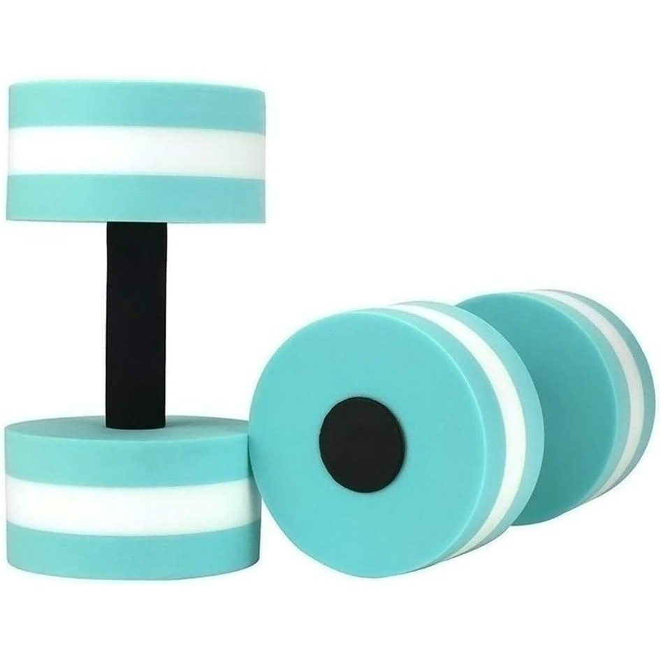 Conjunto de 2 Halteres Aquáticos para Aeróbica, Halteres para Exercícios em Piscina, Conjunto de Halteres de Espuma para – foto na Shopee Brasil