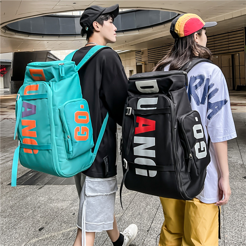 Mochila masculina mochila de grande capacidade mochila esportiva de grandes dimensões estudante mochila de viagem ao ar  – foto na Shopee Brasil