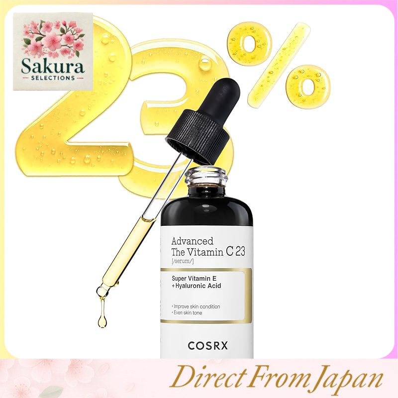 [Odor ZERO / Renovação] Sérum de Vitamina C23 COSRX 2ª Geração 20g Alta Concentração NOVO Vitamina C Fresca Poros Iluminam Rugas Vitamina Pura Niacinamida Vitamina E Ácido Hialurônico Sérum Firmador Loção Essência Vitamina C Pura Pele Sensível Dermatologicamente Testado COSRX Essence Cuidados com a Pele Cosméticos Coreanos – foto na Shopee Brasil