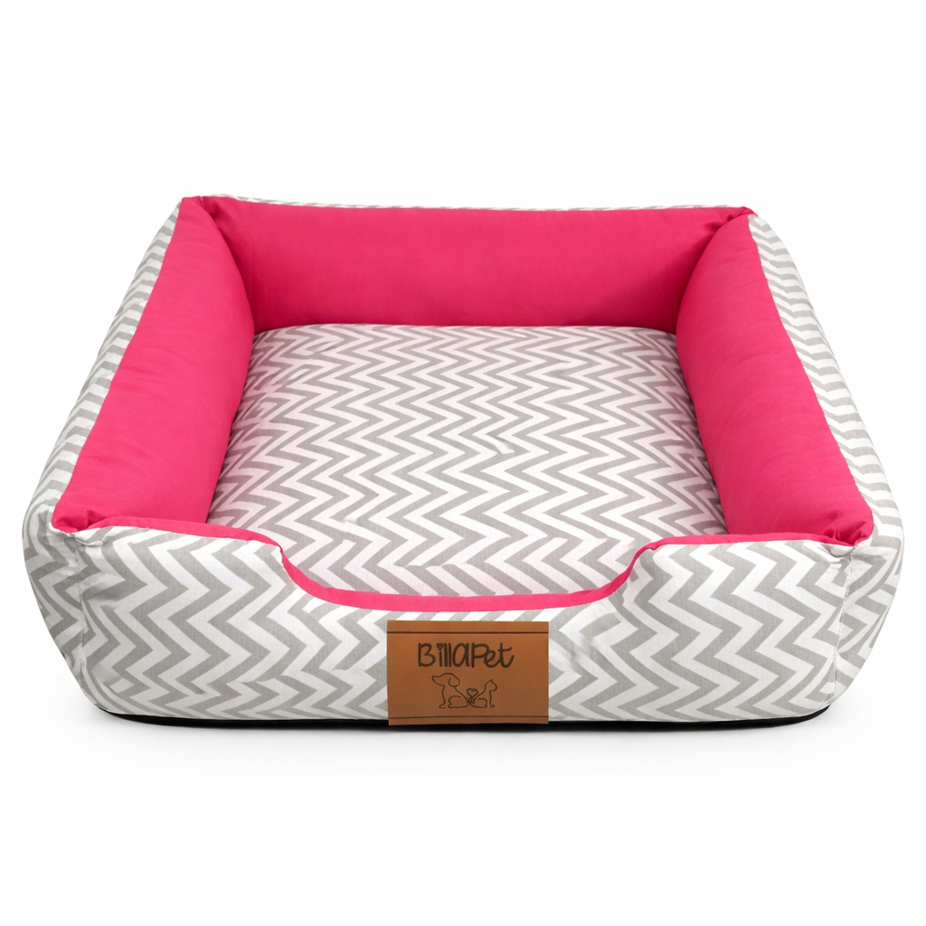 Cama de cachorro e gato  45 x 45 cm caminha pet lavável porte pequeno c/ zíper fundo impermeável – foto na Shopee Brasil