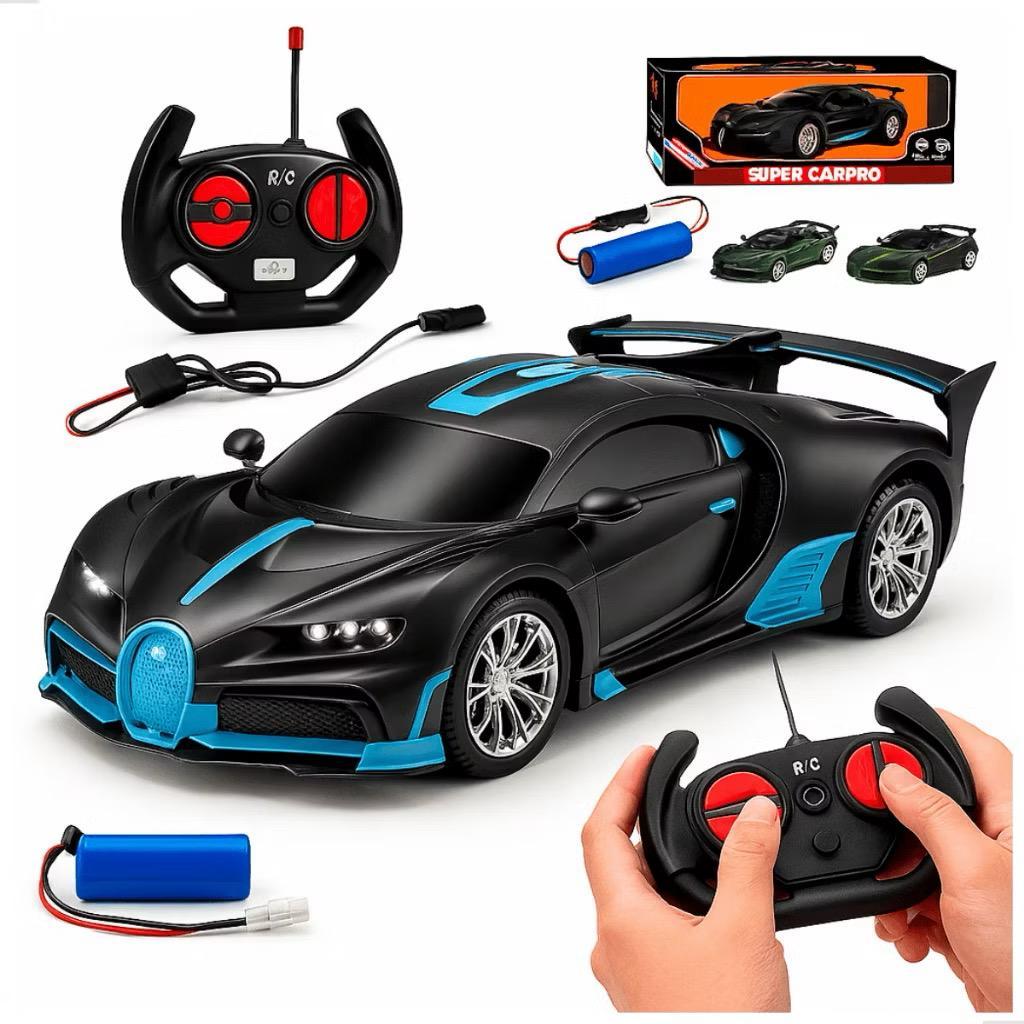 Carrinho de Controle Remoto Esportivo Competição Ferrari Lamborghini Bugati Velocidade – foto na Shopee Brasil