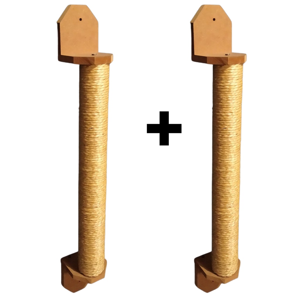 Arranhador Parede arranhador Para gato arranhador vertical 2 unidades – foto na Shopee Brasil