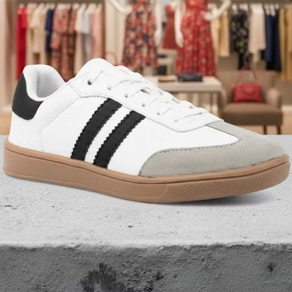 SAPATÊNIS FEMININO, TÊNIS UNISSEX , TÊNIS PARA ACADEMIA, TÊNIS PARA TREINAR, TÊNIS RETRÔ, TÊNIS CASUAL, SAMBA. – foto na Shopee Brasil
