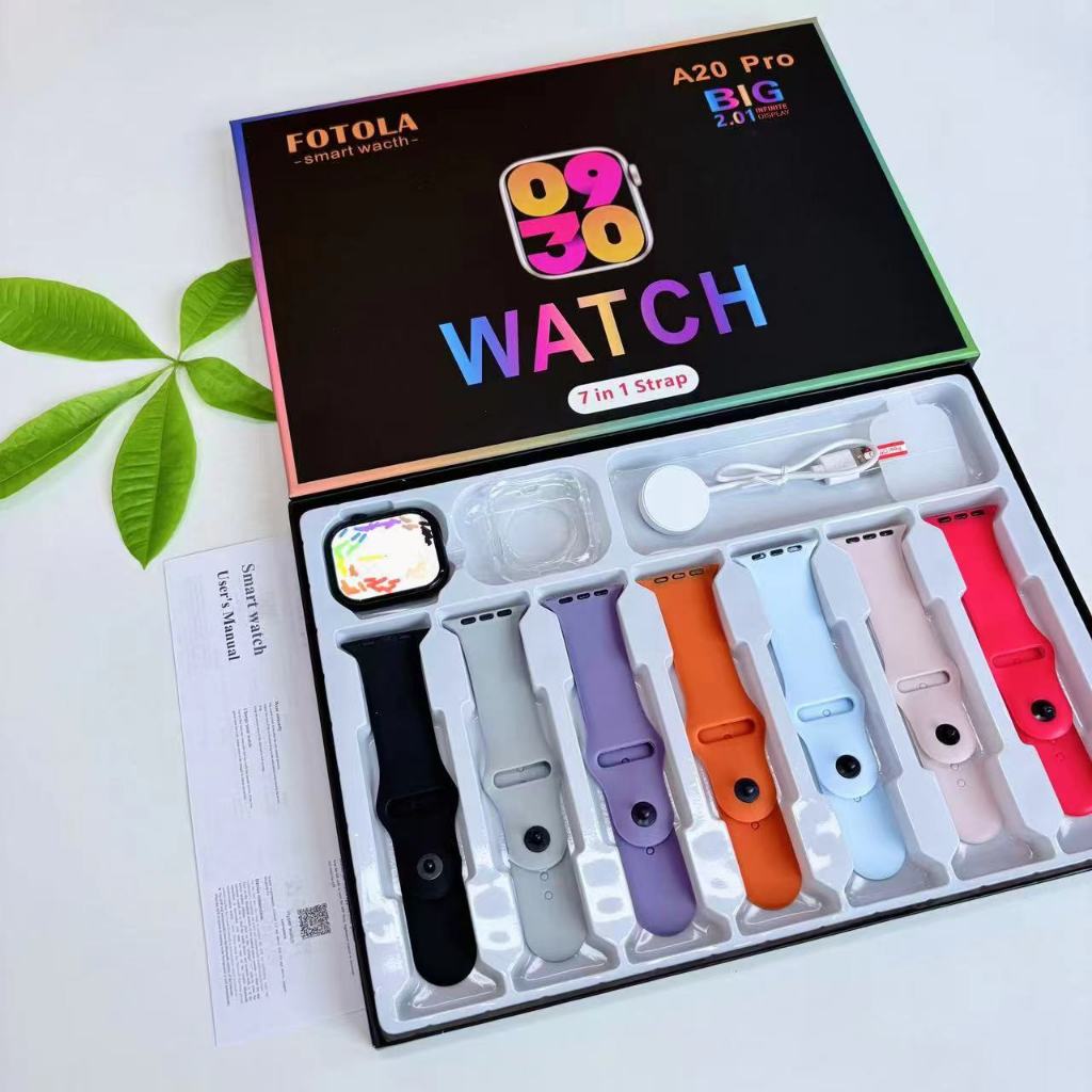 2026 Novo Relógio Smartwatch A20PRO,S20Ultra 7 Em 1Alças 49MM Tela De Toque Completo Esporte Smartwatch – foto na Shopee Brasil