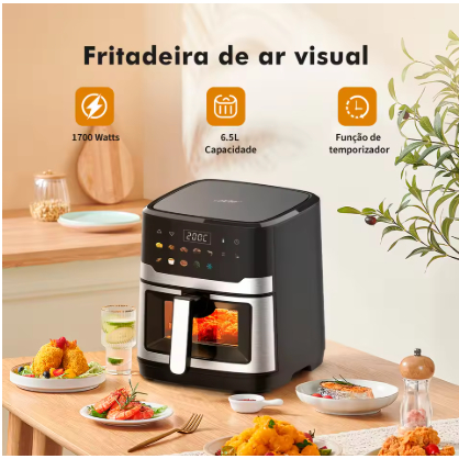 Air Fryer, 127V, Fritadeira Elétrica, Air Fryer Promoção, Air Fryer Fritadeira, Air Fry, Do Brasil, Coibeu fritadeira id – foto na Shopee Brasil
