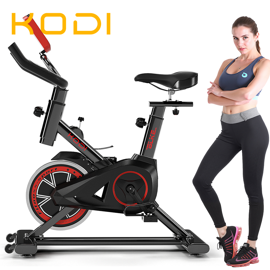 Bicicleta Spinning Ergométrica Academia Fitness Casa Treino Silenciosa Ajustável 120kg -V3 – foto na Shopee Brasil