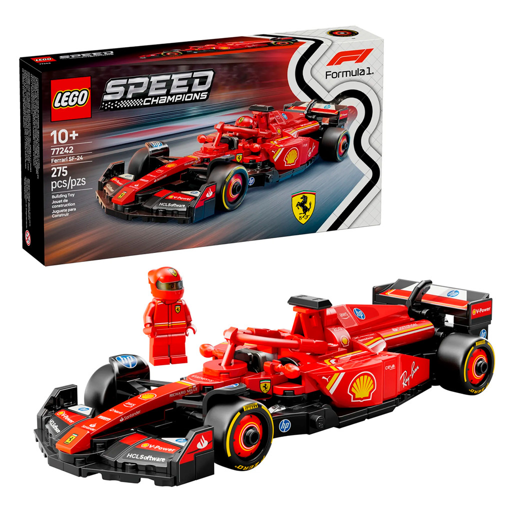 LEGO Speed Champions Ferrari SF-24 F1 77242 - Lego – foto na Shopee Brasil