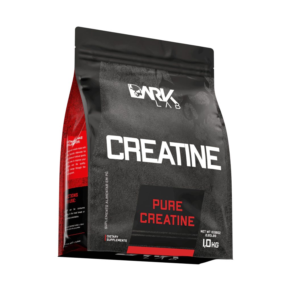 Creatina Monohidratada Pura 1kg, 500g, 300g e 150g - Dark Lab – foto na Shopee Brasil