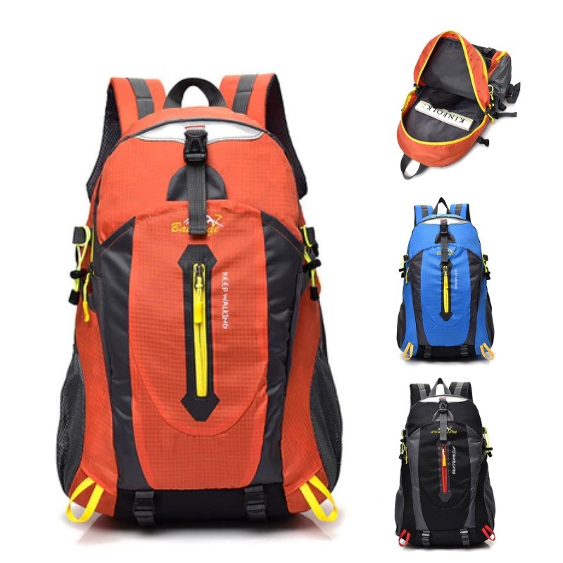 Mochila de viagem mochila esportiva grande capacidade mochila de viagem feminina mochila de montanhismo masculina – foto na Shopee Brasil