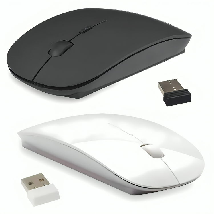 Mouse Sem Fio Wireless Led Rgb 2,4GHz + Plug USB Á Pilha Ergonômico Silencioso Mouse Sem Fio – foto na Shopee Brasil