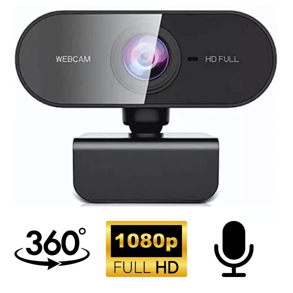 Webcam Câmera Full Hd 1080p Microfone Pc Notebook Home Office – foto na Shopee Brasil