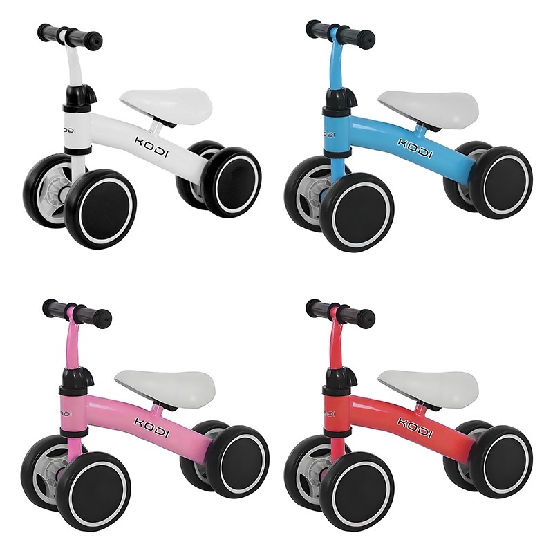 Andador/Bicicleta de Equilíbrio 4 Rodas Sem Pedal – Infantil, Estável e Seguro P14 – foto na Shopee Brasil