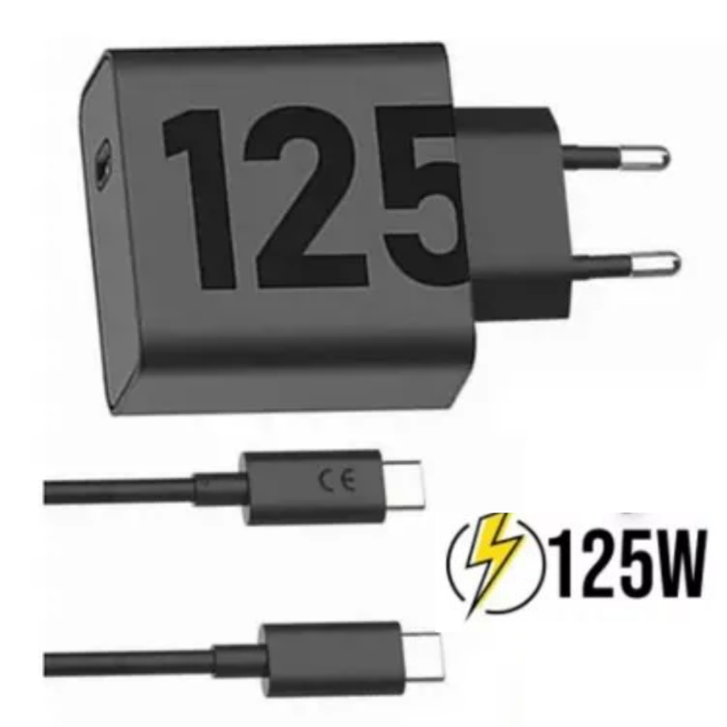 Carregador Turbo Tipo C 125w Fonte Tipo C Turbo Carregador Turbo 12W Tipo C Carrega Rápido para Android, A55 5G, Redmi N – foto na Shopee Brasil