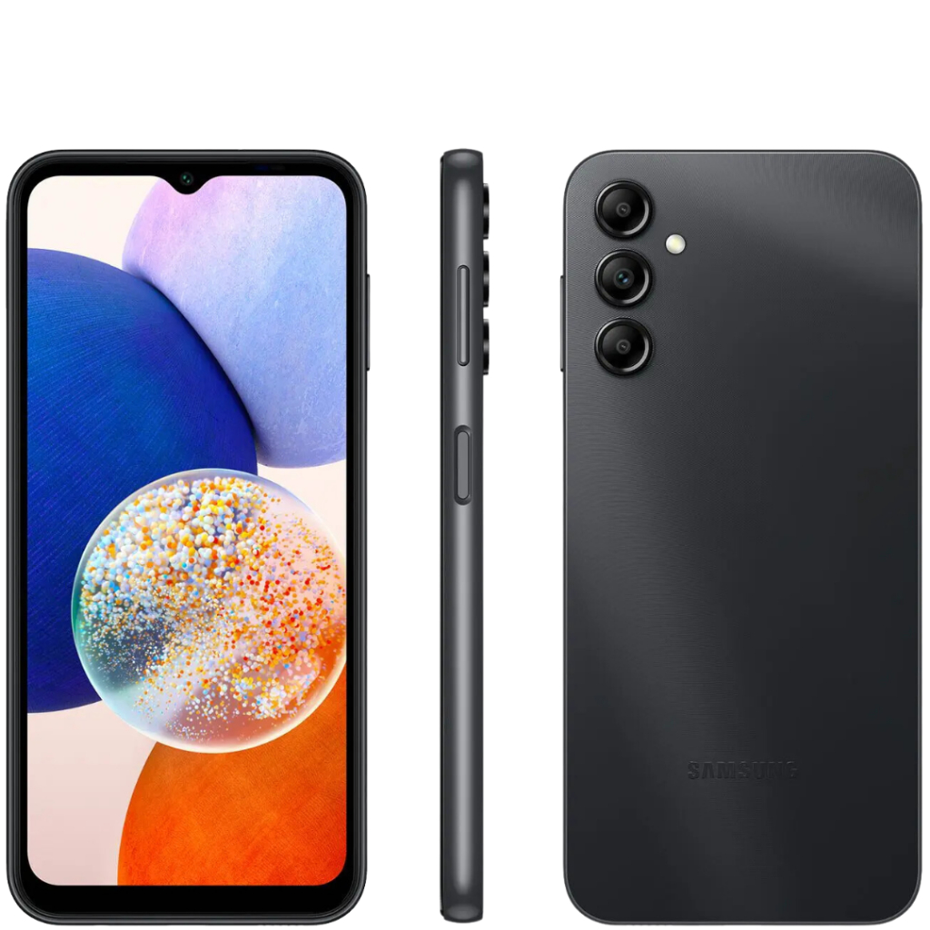 Smartphone Samsung Galaxy A14 128GB - Preto – foto na Shopee Brasil