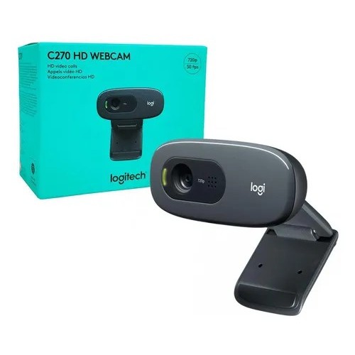 WEB CAM HD C270 Webcam LOGITEC – foto na Shopee Brasil