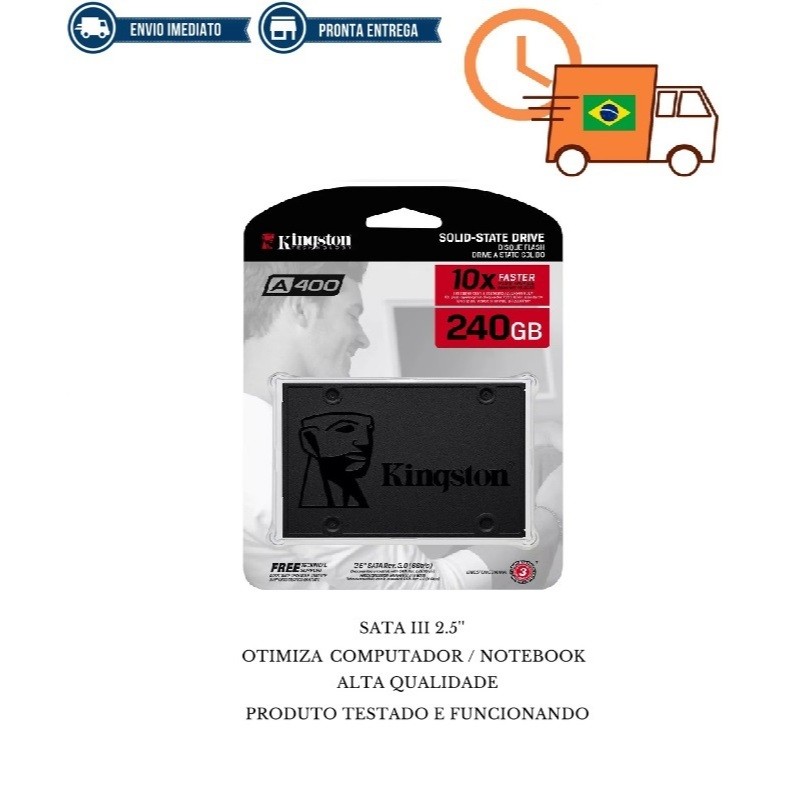 SSD SATA3 A400 SSD para Notebook 2,5 polegadas Sata III HD Disco Rígido Hd SSD notebook – foto na Shopee Brasil