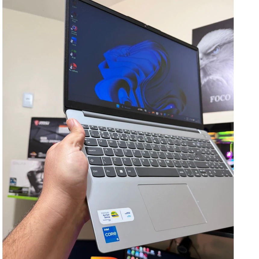 Notebook Lenovo Turbinado Intel Core i5 12º th/16GB RAM/SSD 512GB/Tela 15.6 Notebook Rápido para Trabalho e Estudos – foto na Shopee Brasil