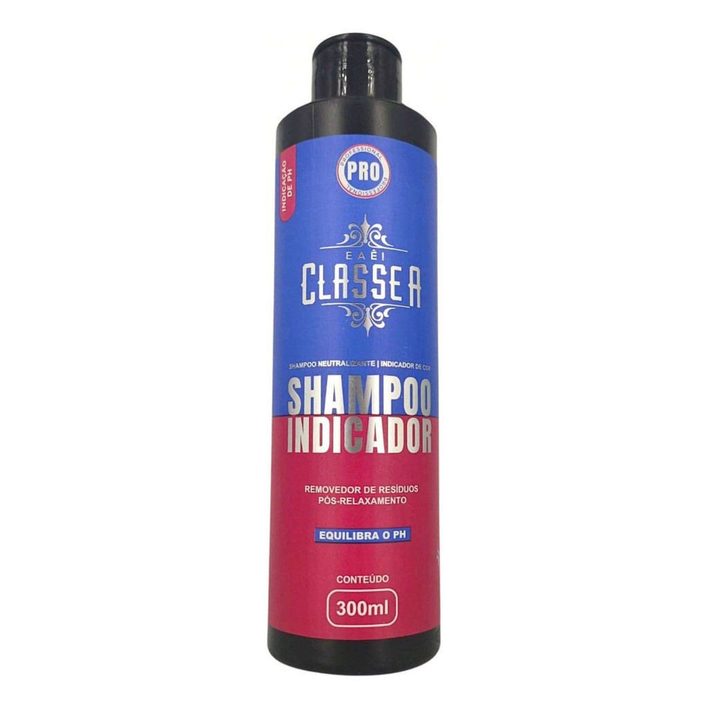 Shampoo Neutralizante 300ml Classe A Shampoo Indicador Shampoo Pós Quimica Shampoo anti resíduo – foto na Shopee Brasil