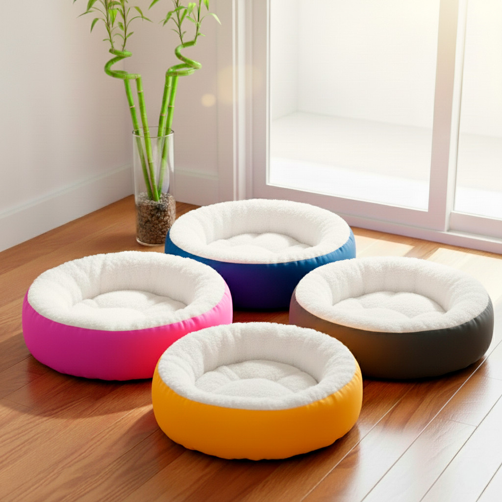 Caminha Pet Sherpa Aconchegante e Lavável – Cama de Luxo para Gato e Cachorro – foto na Shopee Brasil