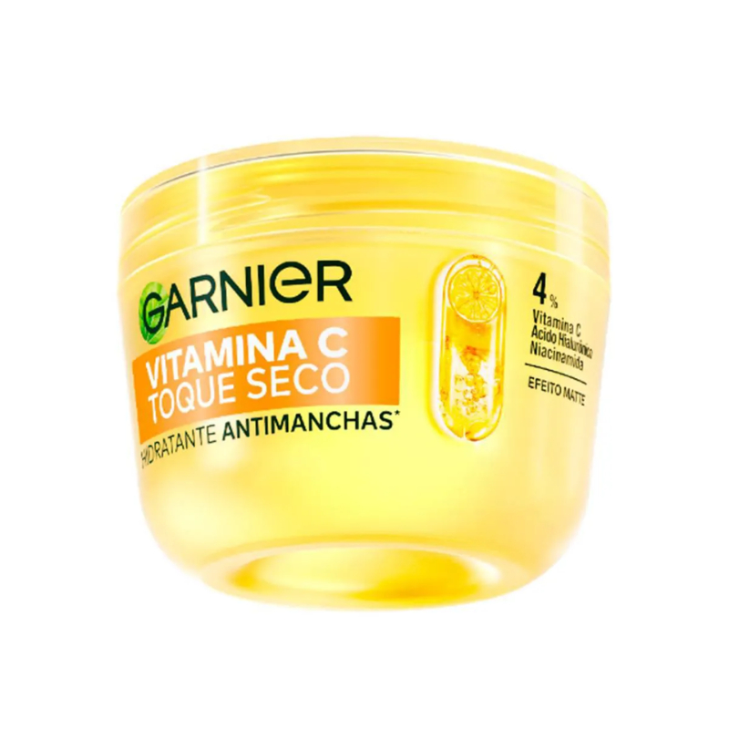 Hidratante Facial Antimanchas Garnier Vitamina C Toque Seco 85g – foto na Shopee Brasil