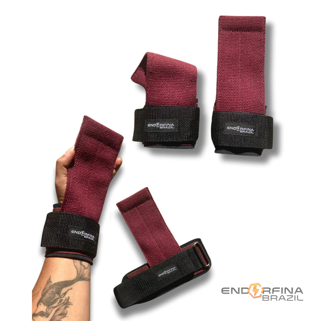 Strap Tala Larga Luva Halter Musculação Academia Crosstraining – foto na Shopee Brasil