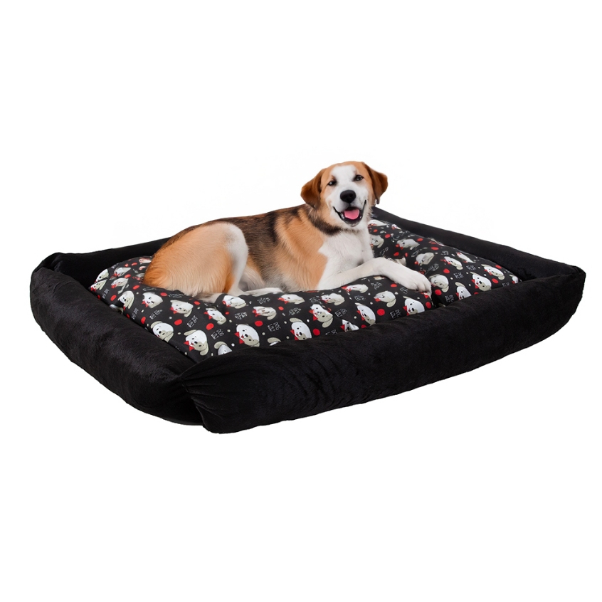 Cama Pet Extra Grande 100X70-70X50 Impermeável Cachorro Gato Lavável Com Zipér Anti-friagem – foto na Shopee Brasil