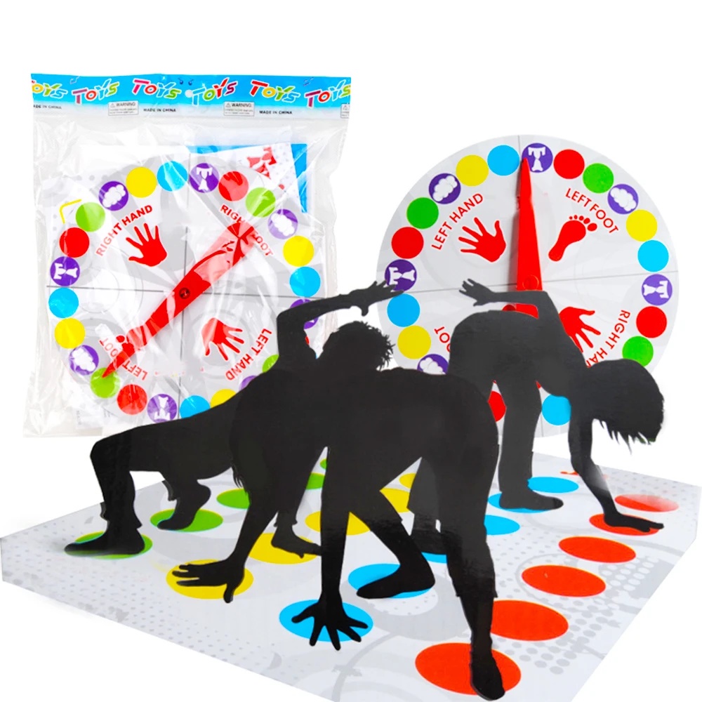 Jogo Engraçado Twister Jogo De Tabuleiro Para O Amigo Da Família Festa Divertido Jogo Twister Para Crianças Jogos De Tabuleiro Divertido – foto na Shopee Brasil