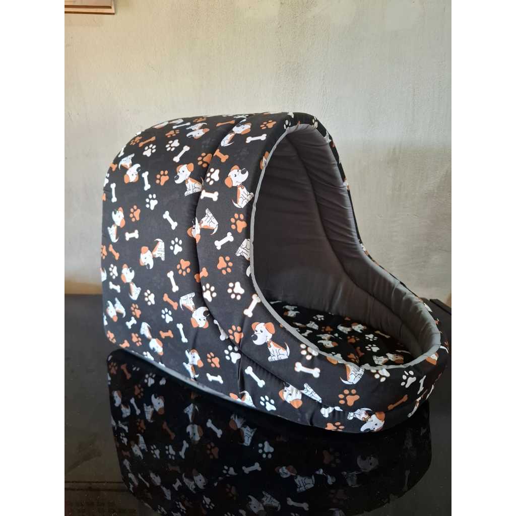 Cama Iglu, cama de cachorro, cama de gato, cama pet impermeável, cama macia, cama lavável, capa removível, caminha par – foto na Shopee Brasil