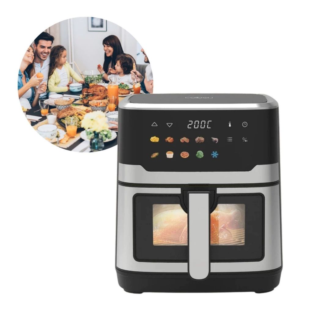 Air Fryer 6.5L / Forno Elétrico 3 em 1 Fritadeira Elétrica Air Fryer Botão Air Fryer Coibeu 110V – foto na Shopee Brasil