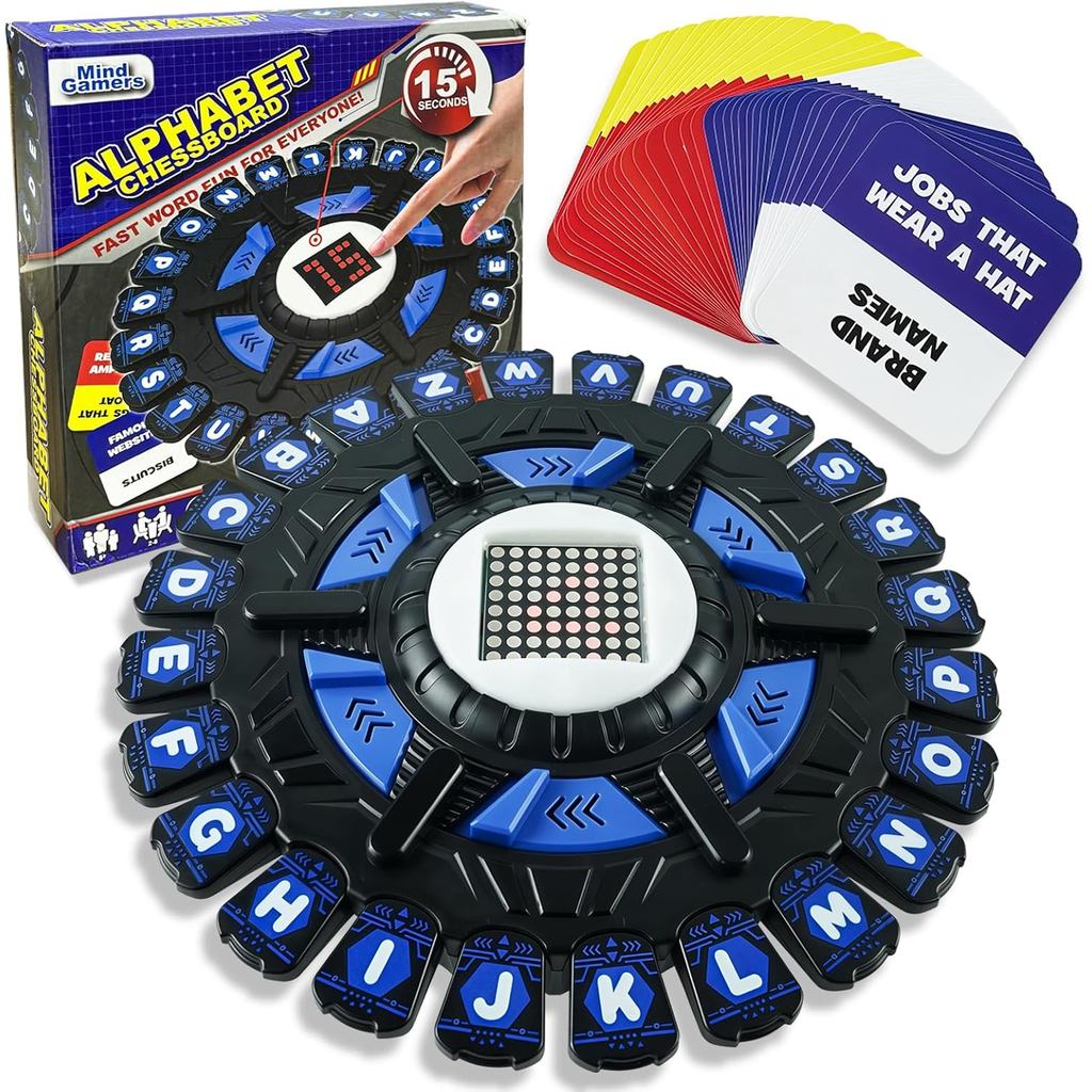 Jogo de Tabuleiro, Jogos de Tabuleiro em Espanhol, 24 Letras, 2-8 Jogadores, Tempo de Jogo de 15-20 Minutos, Jogos de Ta – foto na Shopee Brasil