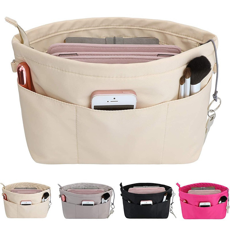 Organizador de Bolsa EverToner com Zíper Superior para Sacola, Organizador de 13 Compartimentos 4WJC – foto na Shopee Brasil