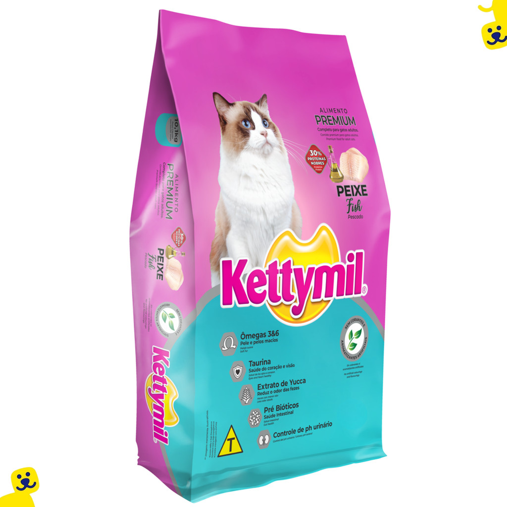Ração Gato 10kg Ração Premium Gato Ração Kettymil Ração para Gato Peixe Ração Gato kettymil Ração – foto na Shopee Brasil