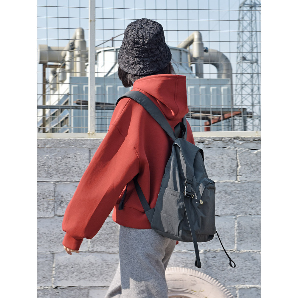 Simples Commuter mochila moda estudante mochila Original nicho pano saco estilo Unisex mochila esportiva Casual – foto na Shopee Brasil