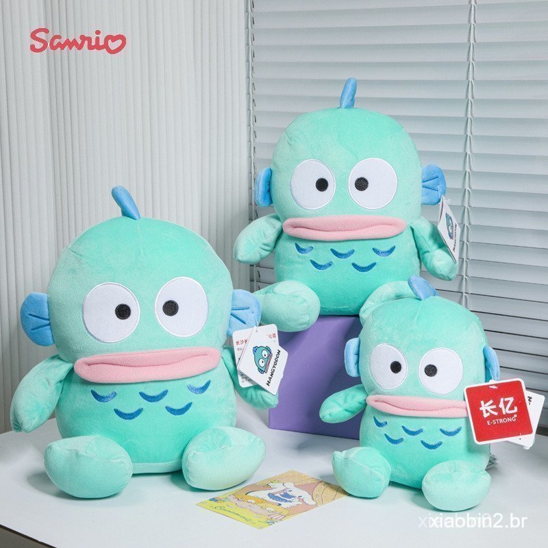 Sanrio Sereia Hanton Boneca Sereia Boneca Semi-Pelúcia Boneca Boneca dos desenhos animados Boneca Garra Máquina Boneca 2 – foto na Shopee Brasil
