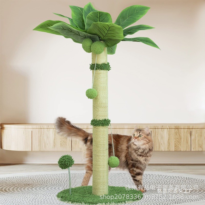 Arranhador para gatos, arranhador de coco para gatos, arranhador de sisal para gatos, placa arranhadora durável e que nã – foto na Shopee Brasil