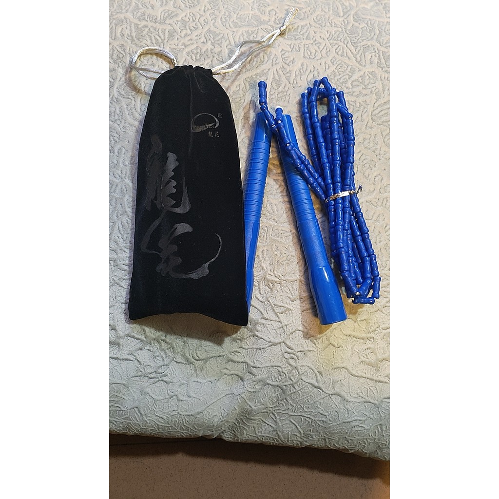 Genuíno dragão flor 819 puro azul bambu pular corda 2.6m bambu pular corda grupo pular corda padrão de bambu pular corda – foto na Shopee Brasil