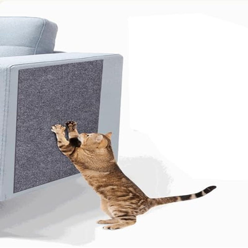 Arranhador de Parede para Gatos, Tapete Arranhador Reutilizável Autoadesivo para Gatos, Almofada Arranhadora DIY para Ga – foto na Shopee Brasil