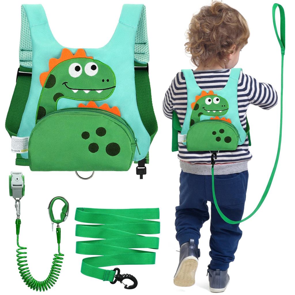 Dr.meter 3 em 1: Coleira de Segurança para Crianças + Pulseira Anti-Perda de 2,5m, Coleira de Segurança para Crianças co – foto na Shopee Brasil
