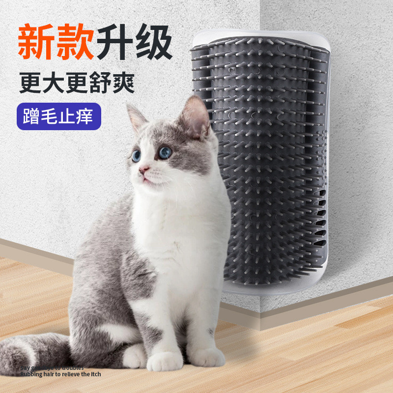 Arranhador para Gatos, Arranhador de Canto, Brinquedo de Auto-Entretenimento para Gatos, Arranhador para Massagem Facial – foto na Shopee Brasil