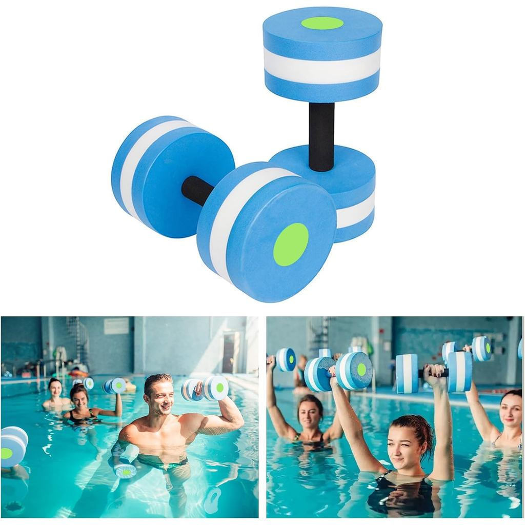 2 PCS Conjunto de esportes aquáticos Halteres de água, halteres de espuma, exercícios de musculação aquática Halteres Es – foto na Shopee Brasil